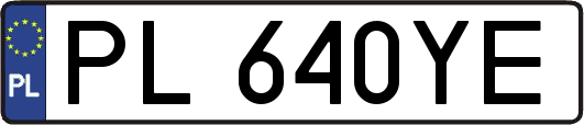 PL640YE
