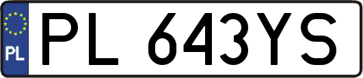 PL643YS