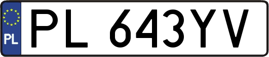 PL643YV
