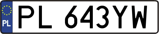 PL643YW