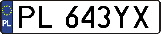 PL643YX