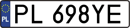 PL698YE