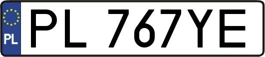 PL767YE