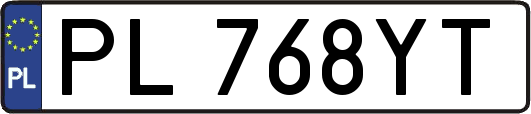 PL768YT