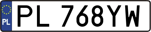 PL768YW