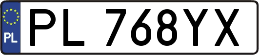 PL768YX
