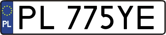 PL775YE