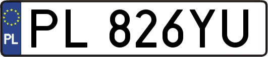 PL826YU