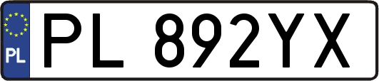 PL892YX