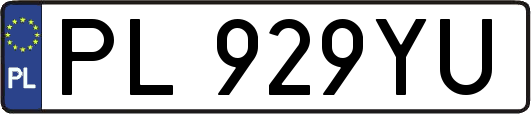 PL929YU