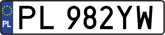PL982YW