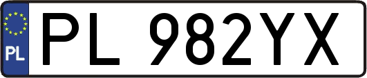PL982YX