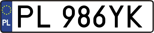 PL986YK