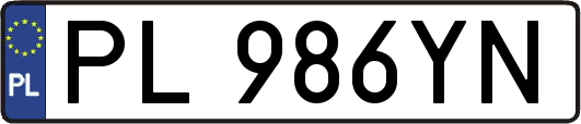 PL986YN