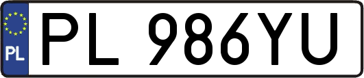 PL986YU