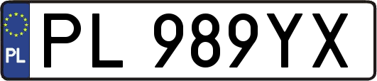 PL989YX