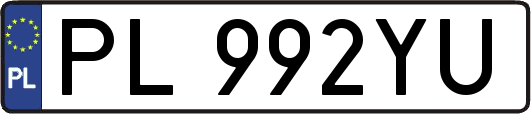 PL992YU