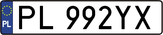 PL992YX