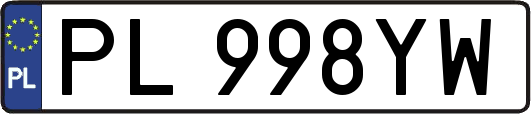 PL998YW