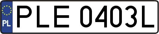 PLE0403L