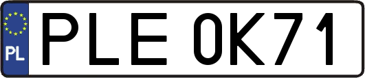 PLE0K71