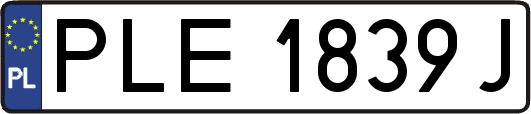 PLE1839J