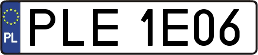 PLE1E06