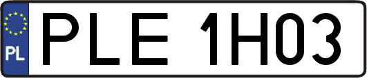 PLE1H03