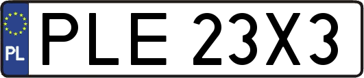 PLE23X3