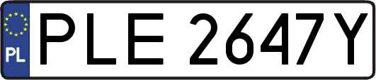 PLE2647Y