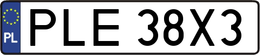 PLE38X3