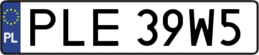 PLE39W5