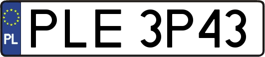 PLE3P43