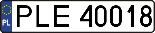 PLE40018