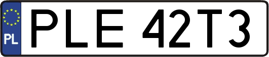 PLE42T3