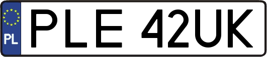 PLE42UK