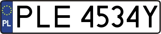 PLE4534Y