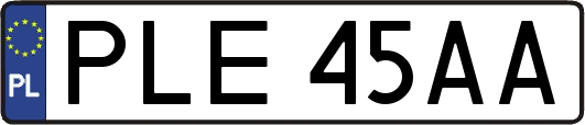 PLE45AA