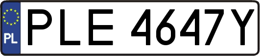 PLE4647Y