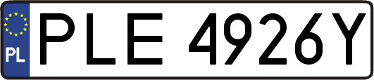 PLE4926Y