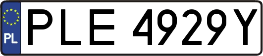 PLE4929Y