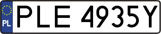 PLE4935Y