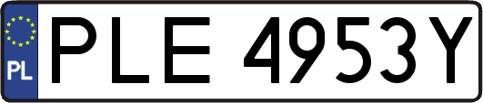 PLE4953Y
