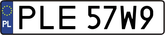 PLE57W9