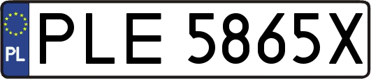PLE5865X