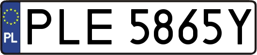 PLE5865Y