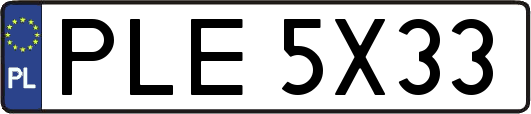 PLE5X33