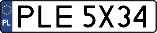 PLE5X34