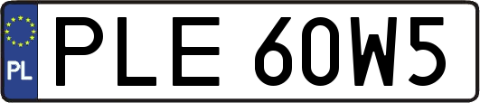 PLE60W5