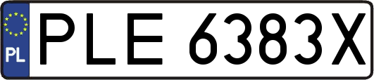 PLE6383X